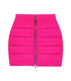 ÚCHÈ Roze mini pufferrok pink Sale