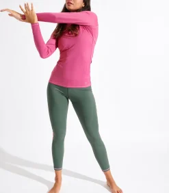 Banana Moon Roze top met lange mouwen WELLNESS ARCPOL pink Outlet