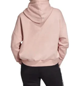 Adidas RUCHED - Trui met kap - Roze pink