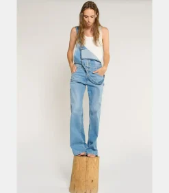 Le Temps des Cerises Salopette loose, wijd van jeans LAULY blue Discount