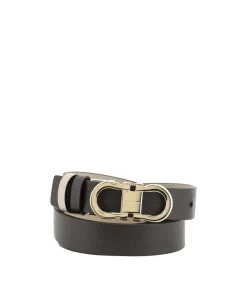 Salvatore Ferragamo Salvatore Reversible Belt brown