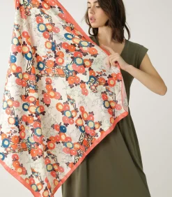 Deeluxe SANAE - Sjaal met patroon orange Outlet