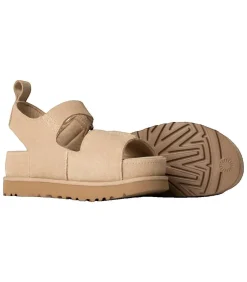 UGG Sandalen Goldenstar Hi van suède beige Sale