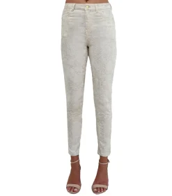 BLEU D'AZUR SANDY - SPRANKELENDE ZAND BROEK beige