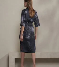 ESSENZA SARAI FLORA - Kimono darkBlue New