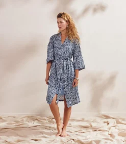 ESSENZA SARAI LENTHE - Kimono blue Discount