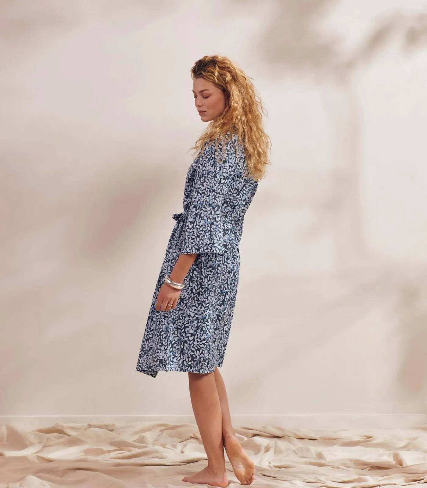 ESSENZA SARAI LENTHE - Kimono blue Discount