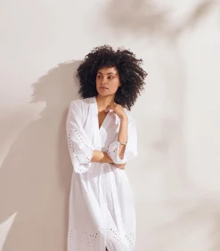 ESSENZA SARAI TILIA - Kimono white Hot