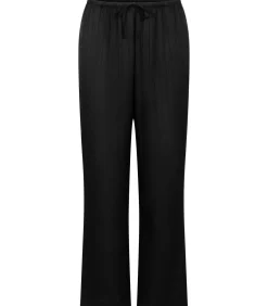 Hunkemöller Satijnen broek met krijtstreep black Sale