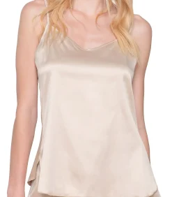 LUNA Satijnen hemdje Prestige beige Online