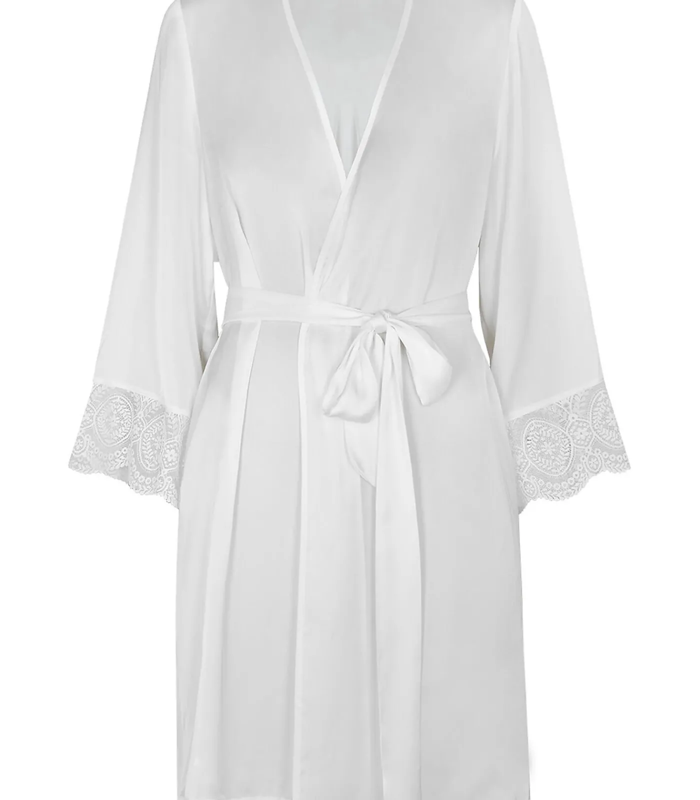 SELMARK Satijnen negligé Matilda bruiloft white Sale