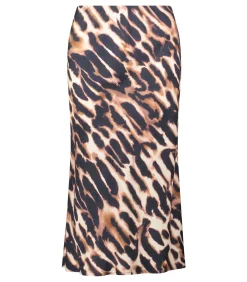 Betty Barclay Satijnen rok darkBlue Clearance