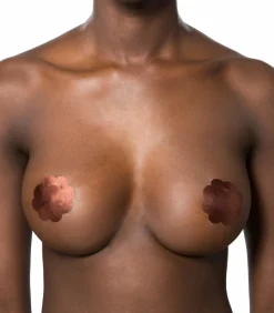 Bye Bra Satijnen Tepel Cover brown Best