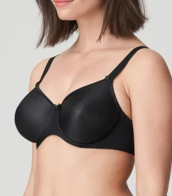 PrimaDonna SATIN zwart volle cup bh naadloos black Best