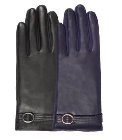 ISOTONER Schapenvacht handschoenen voor dames één maat Navy navyBlue