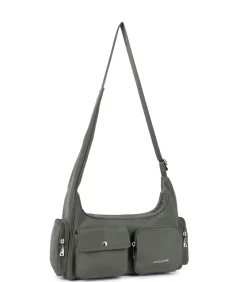 LANCASTER Schoudertas – Basic Pocket khaki Best