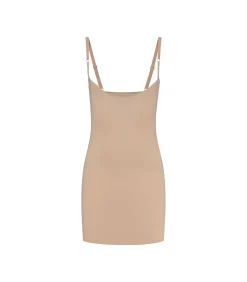 Bye Bra Sculpting Jurk Met Open Buste beige Online