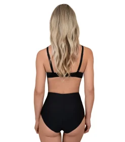 Bye Bra Sculpting Mid-Taille Slip black Outlet