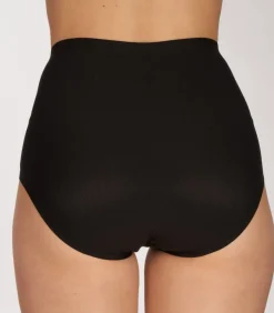 Ten Cate Secrets High Waist slip Katoen - 32047 - Hoge naadloze taille slip - Onderbroek biologisch katoen black Best
