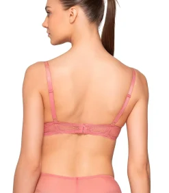 LUNA Semi-voorgevormde balconnet bh PEARL pink Sale