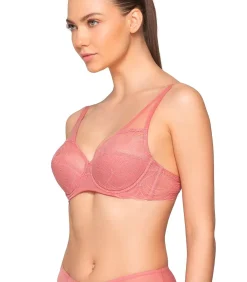 LUNA Semi-voorgevormde balconnet bh PEARL pink Sale