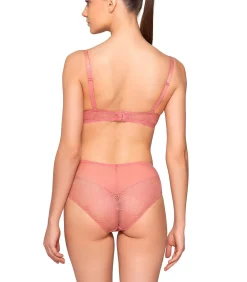 LUNA Semi-voorgevormde balconnet bh PEARL pink Sale