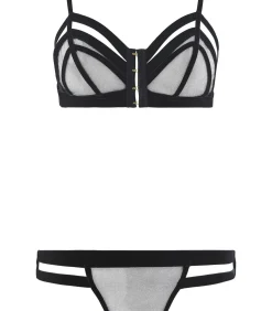 Aubade Set BOITE A DESIR black New