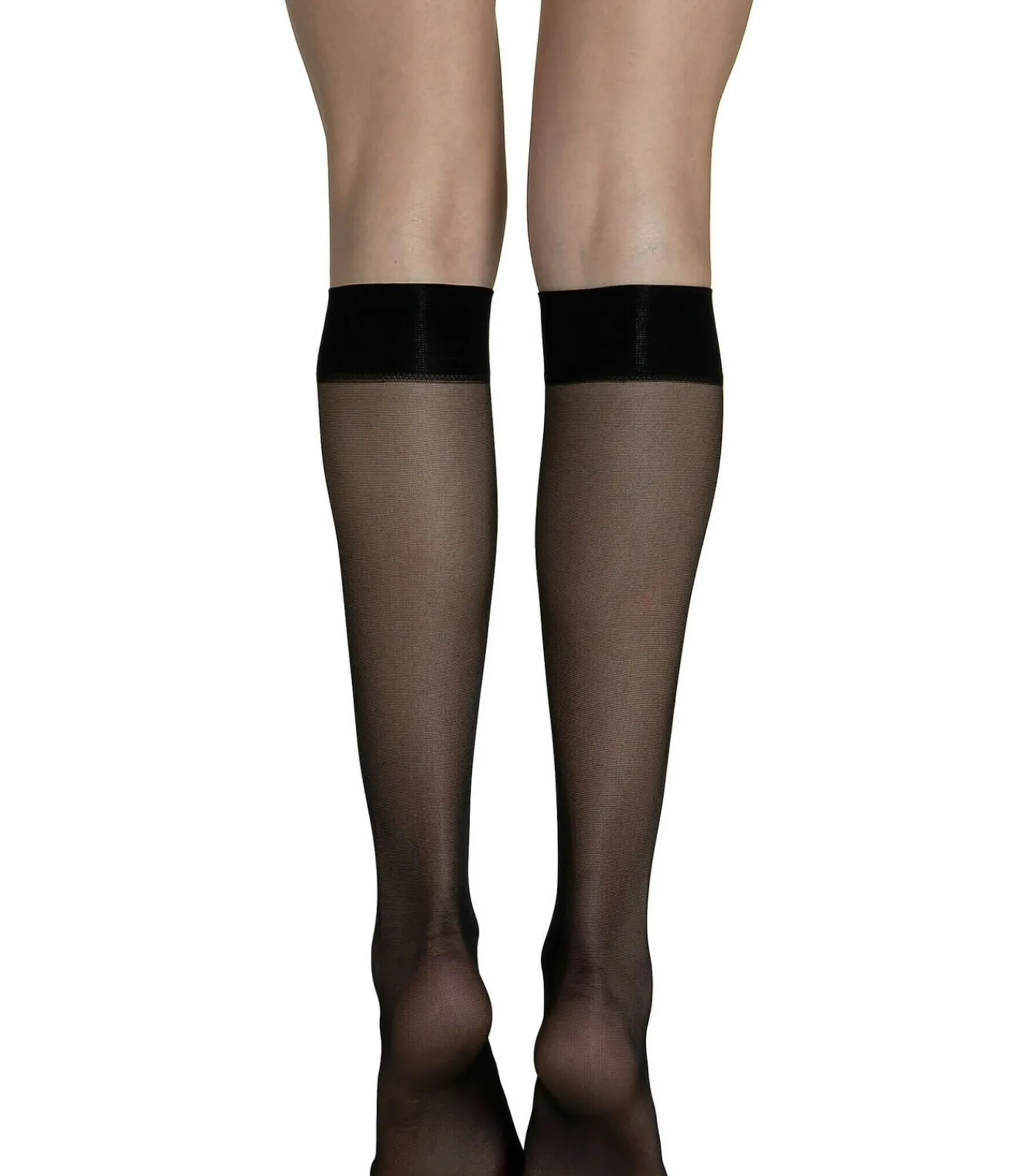 LISCA Set van 2 paar kniehoge sokken 15 DEN Pretty black Sale