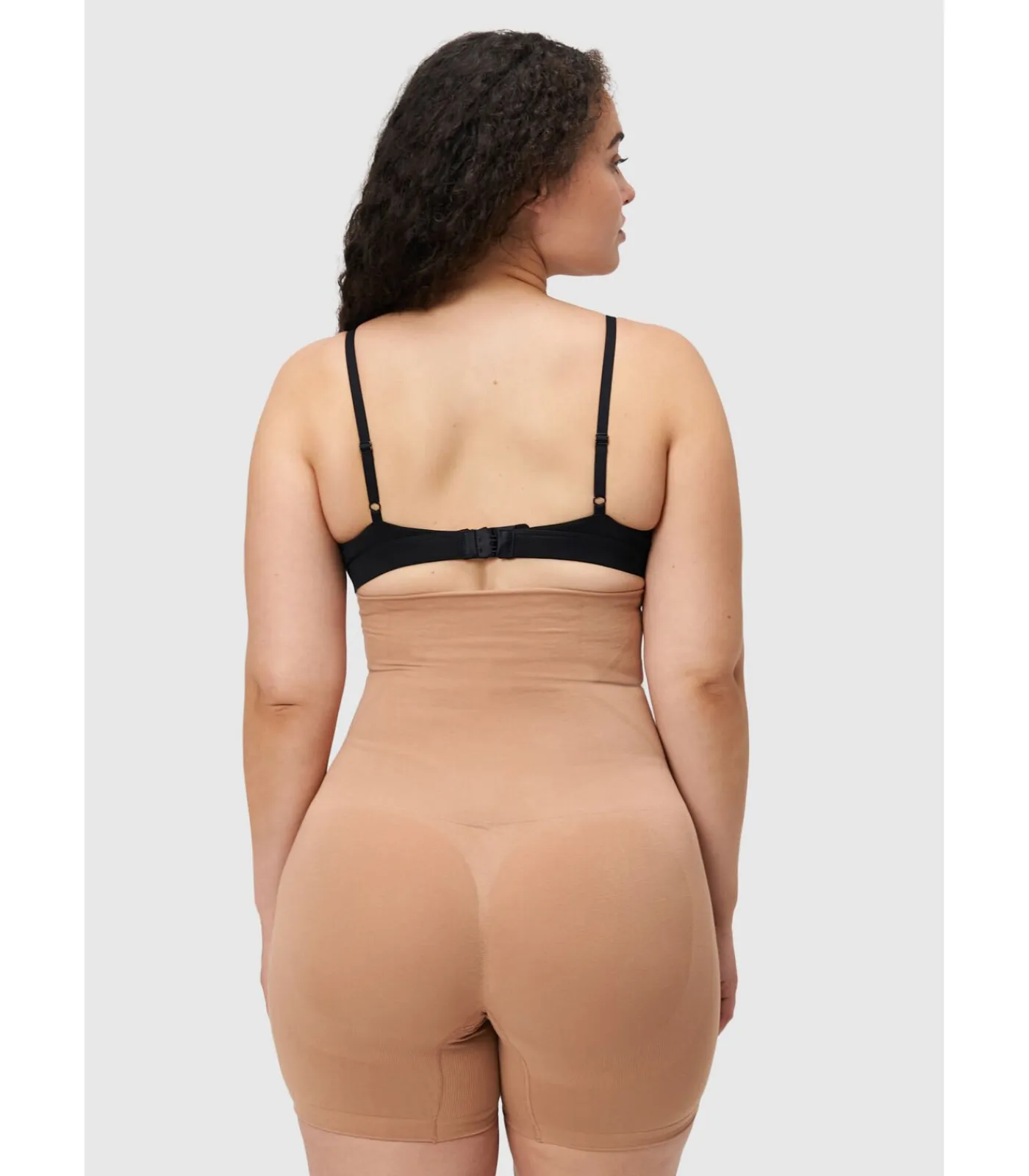 Les Lunes Shaping Broek “RAYAA Seamless Shapewear High Waisted Shorts” lightBrown Online