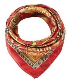 V1969 Shield Rood Zijde Vierkant darkRed Discount
