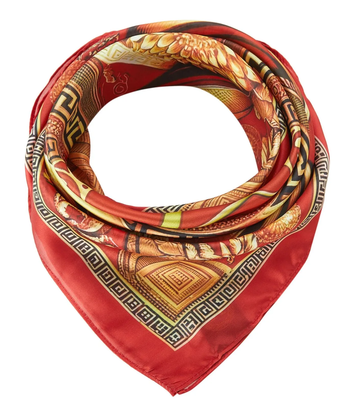V1969 Shield Rood Zijde Vierkant darkRed Discount