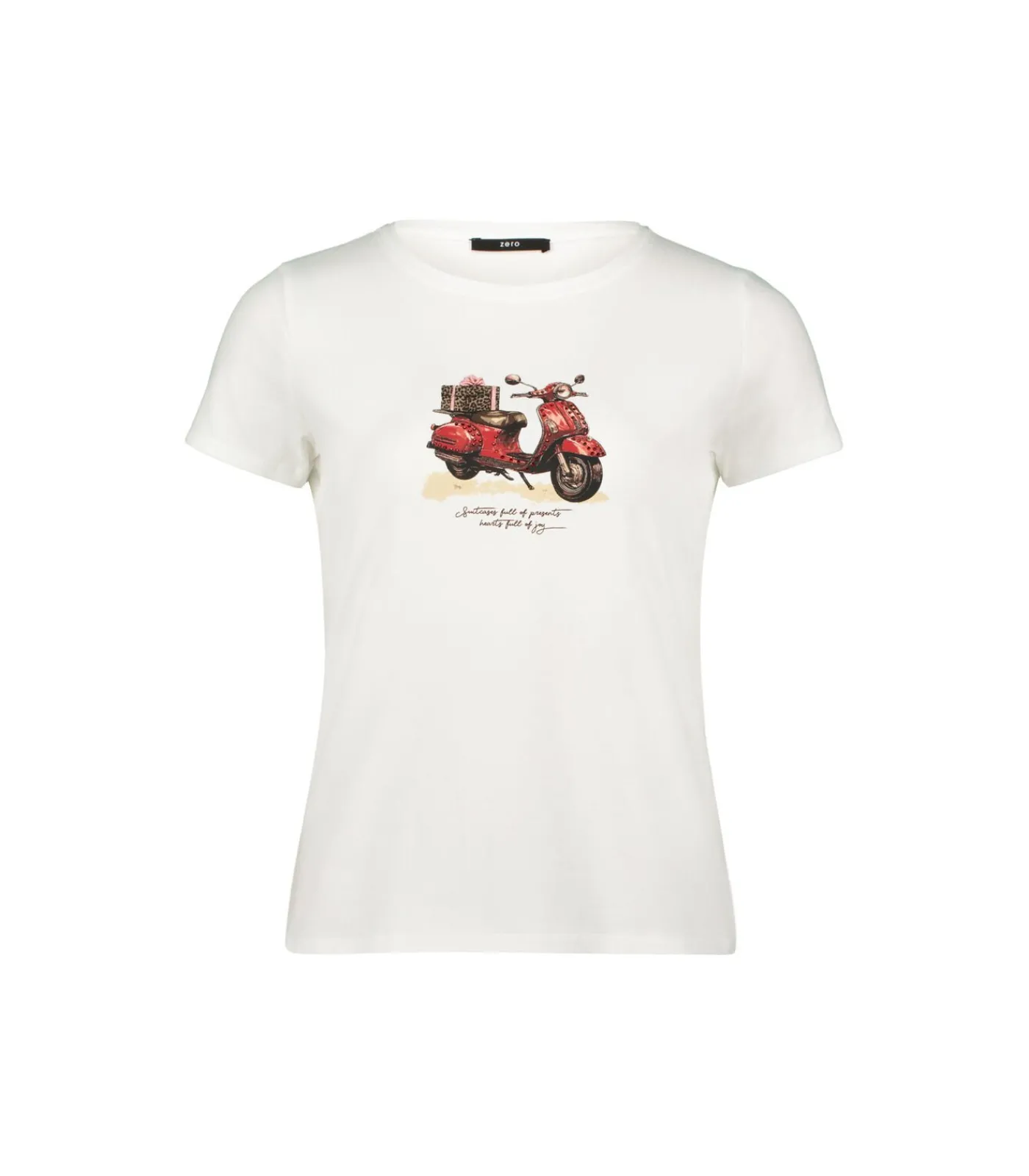 Zero Shirt creme/red Online