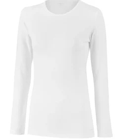 Impetus innovation Woman Shirt met ronde hals en lange mouw, innovatieve temperatuurregeling white Sale