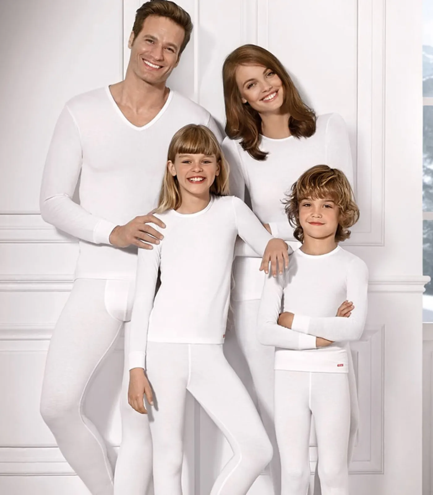 Impetus Thermo Shirt met ronde hals en lange mouwen Thermo white Outlet