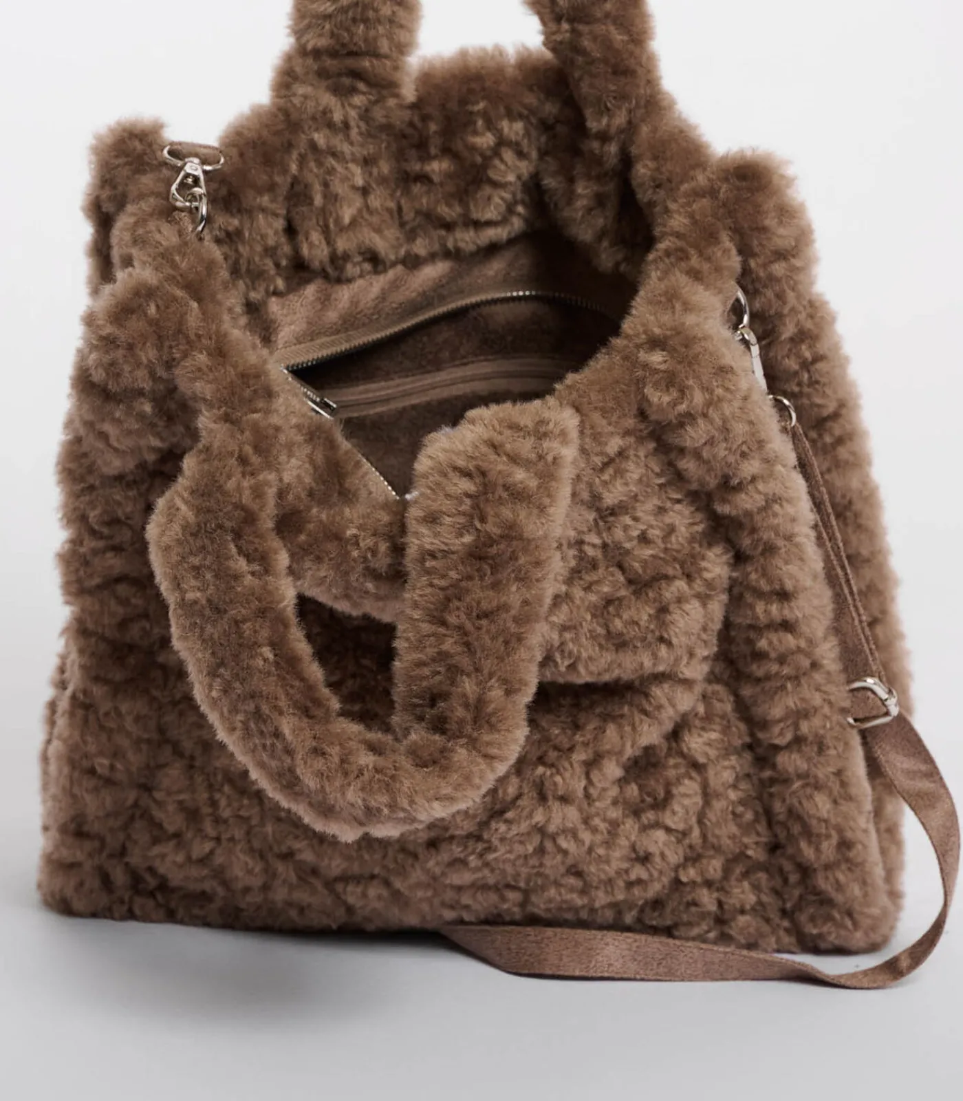 Rino&Pelle Shopper van imitatiebont Toffee OS brown New