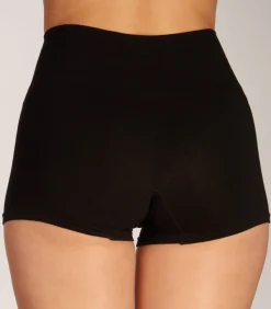 Bamboo basics short 2 pack seamless knitted light control boxershort black Outlet