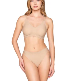 LUNA Silicone sportbeha MOTION beige Online