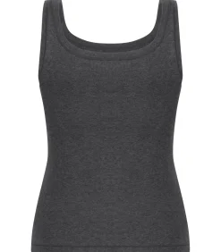 Hunkemöller Singlet Tank Top Katoen gray Best