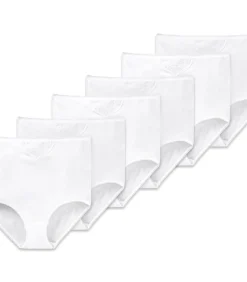 SCHIESSER Slip Cotton Essentials 6P Set van 6 white