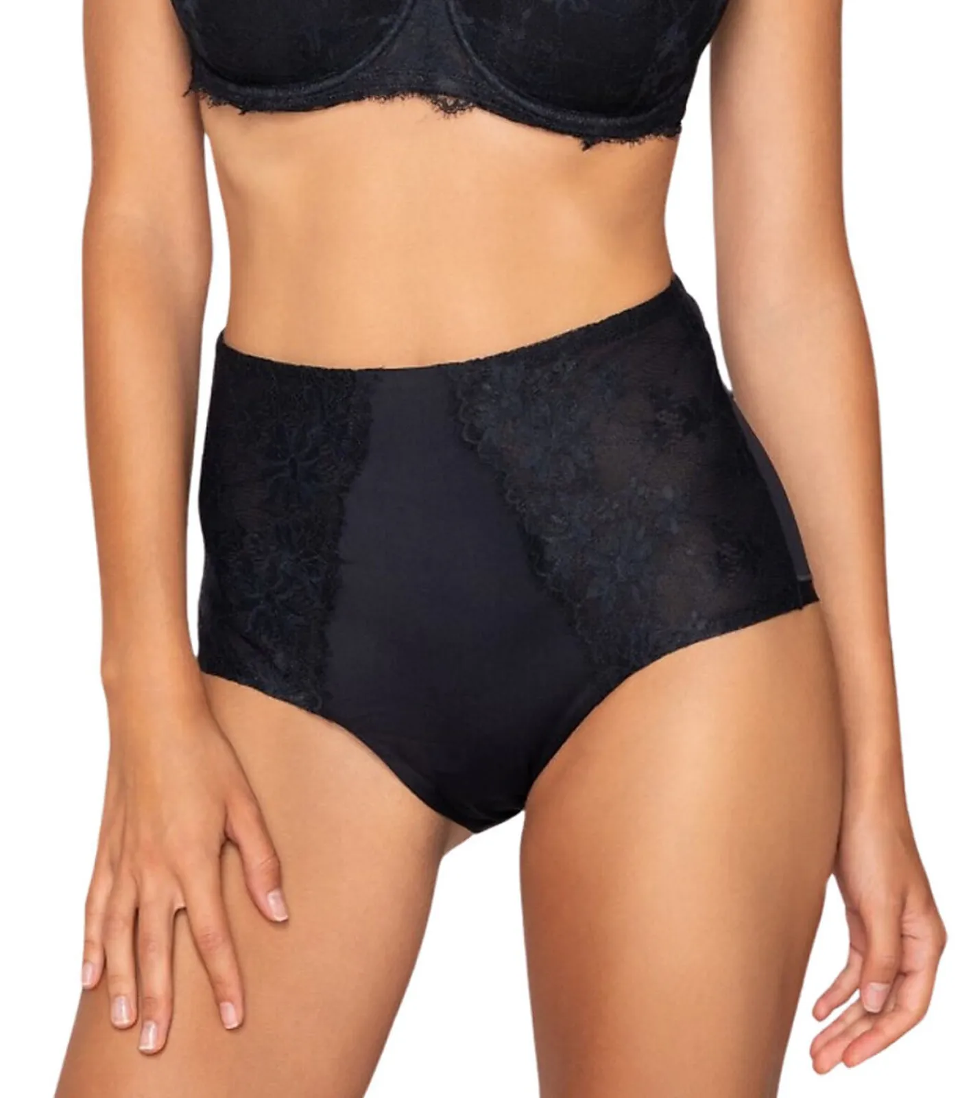 LUNA Slip met hoge taille VENUS black