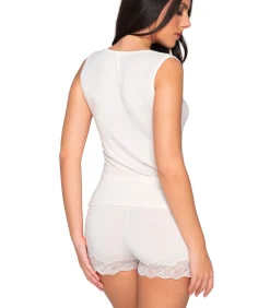 LUNA Slip MICRO TOUCH white Best