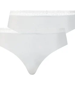 Chantelle Slip Slip Cozy Chic 2P Set van 2 white Discount