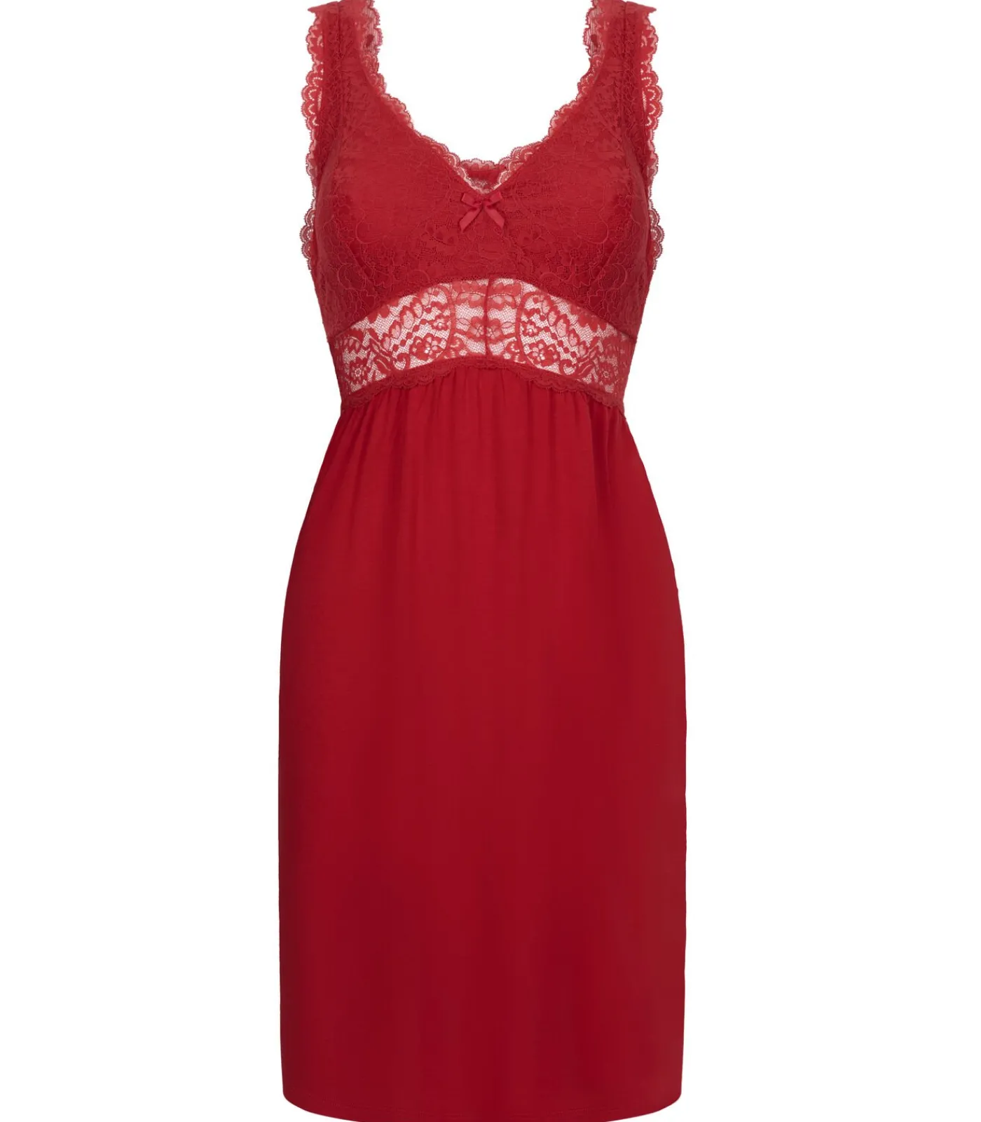 Hunkemöller Slipdress Nora Lace red Sale