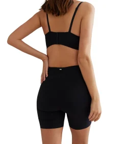SELMARK Slipe broek met hoge taille Curves black Hot