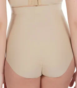 SELMARK Slipje met hoge taille Curves beige Outlet