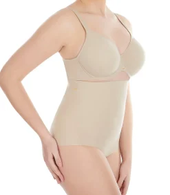 SELMARK Slipje met hoge taille Curves beige Outlet