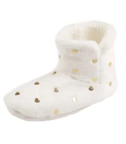 ADMAS Slippers laarzen Gold ivoor white Clearance