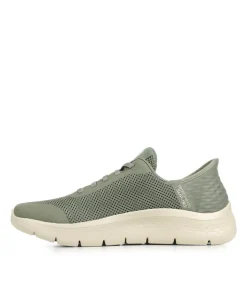 Skechers Sneakers Go Walk Flex Slip Ins oliveGreen Outlet