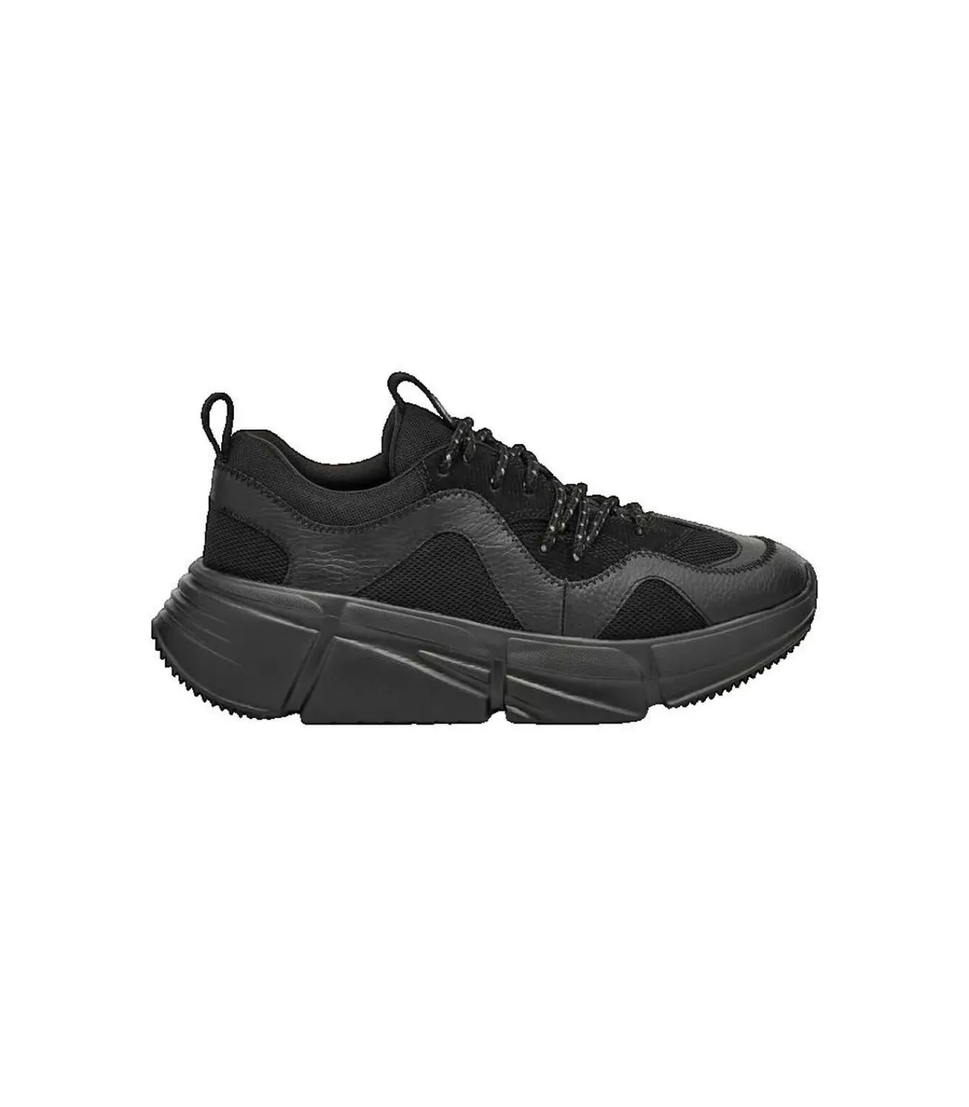 UGG Sneakers Calle Lace zwart van mesh black Clearance