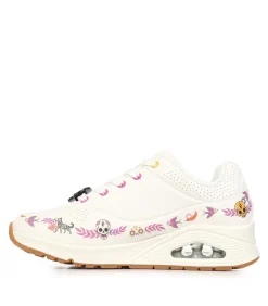 Skechers Sneakers Uno Entre La Vida Y Mas Alla white Clearance